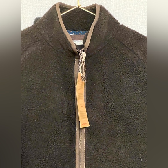 Fjallraven Black Fleece Jacket with Zipper - Picture 3 of 7